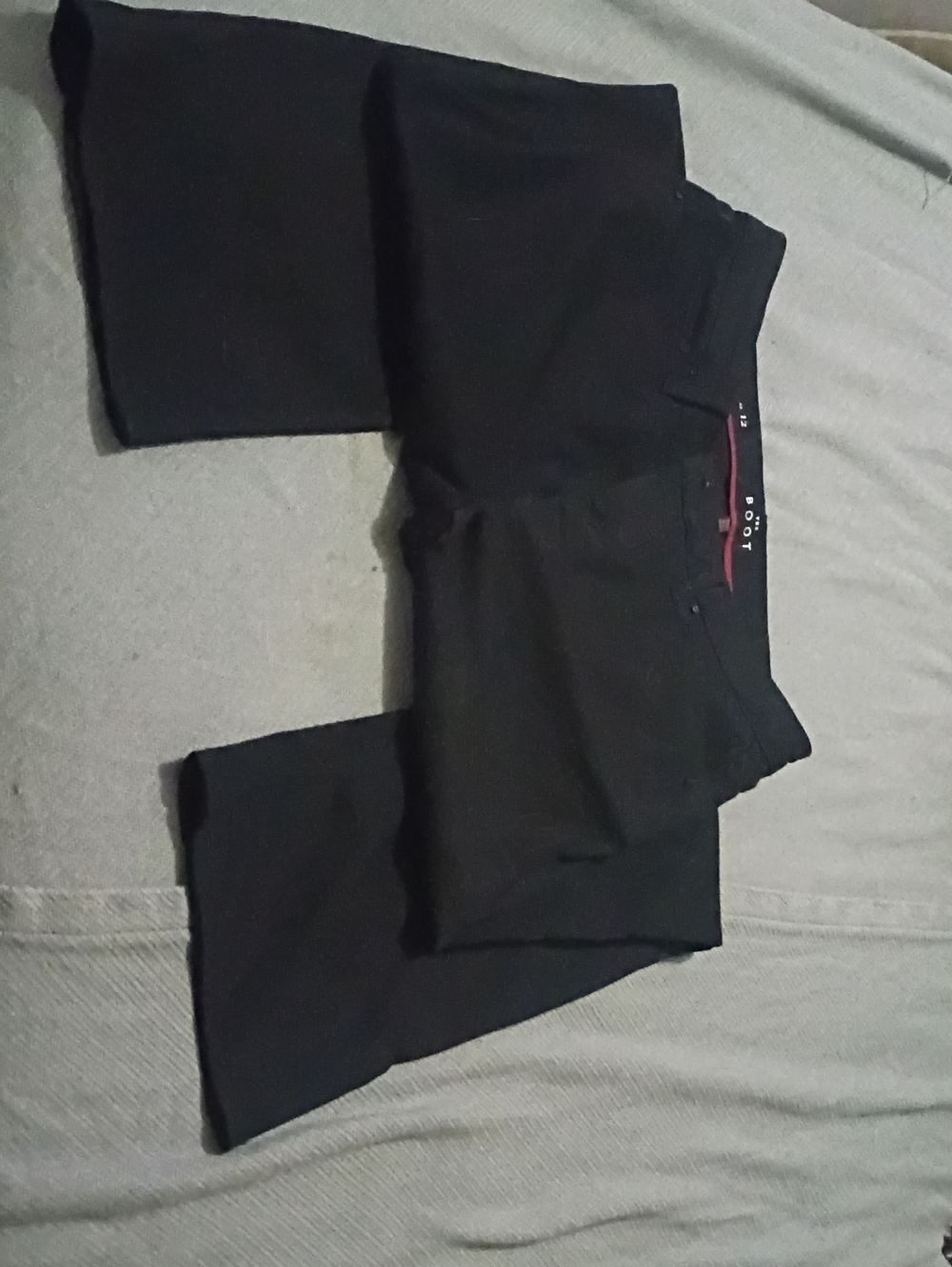 White House Black Market Black Boot Cut Jeans. Women's 12